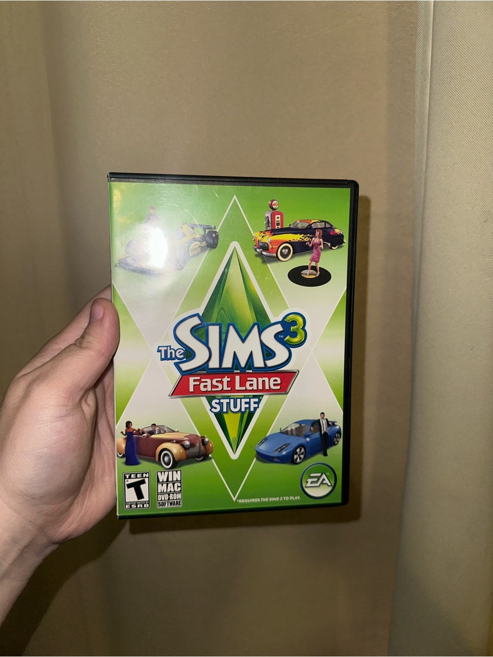 The Sims 3: Fast Lane Stuff PC disc 2010